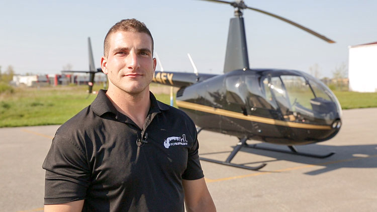 Mike Campbell brings helicopter tours to the sky over WNY.