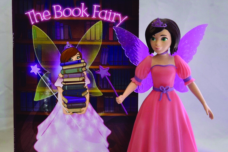 Lily, the Book Fairy, helps to make reading exciting for children.
