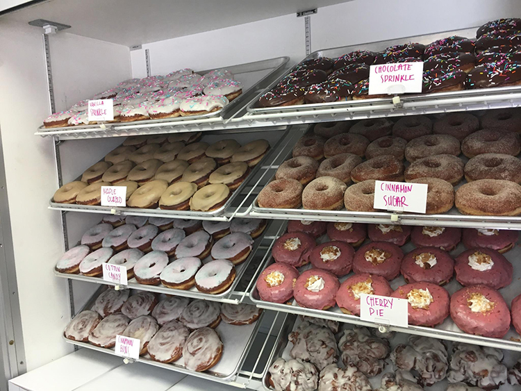 Ann Hogan's vegan donuts