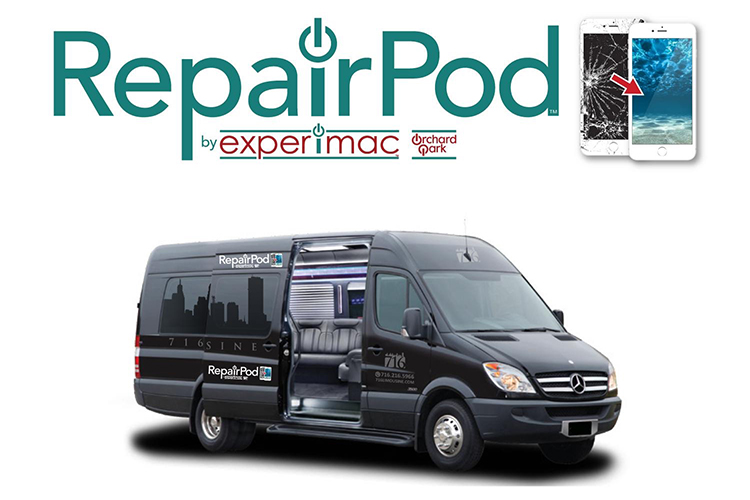 Experimac brings expert repairs and service direct to the customer via their one-of-a-kind “RepairPod.”
