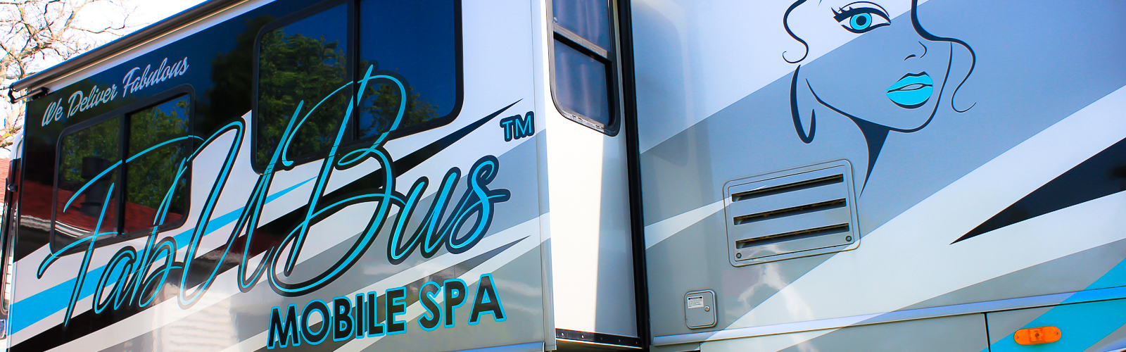 The FabUBus is a mobile spa, offering an array of services including manicures, pedicures, makeup, blowouts, and waxing.