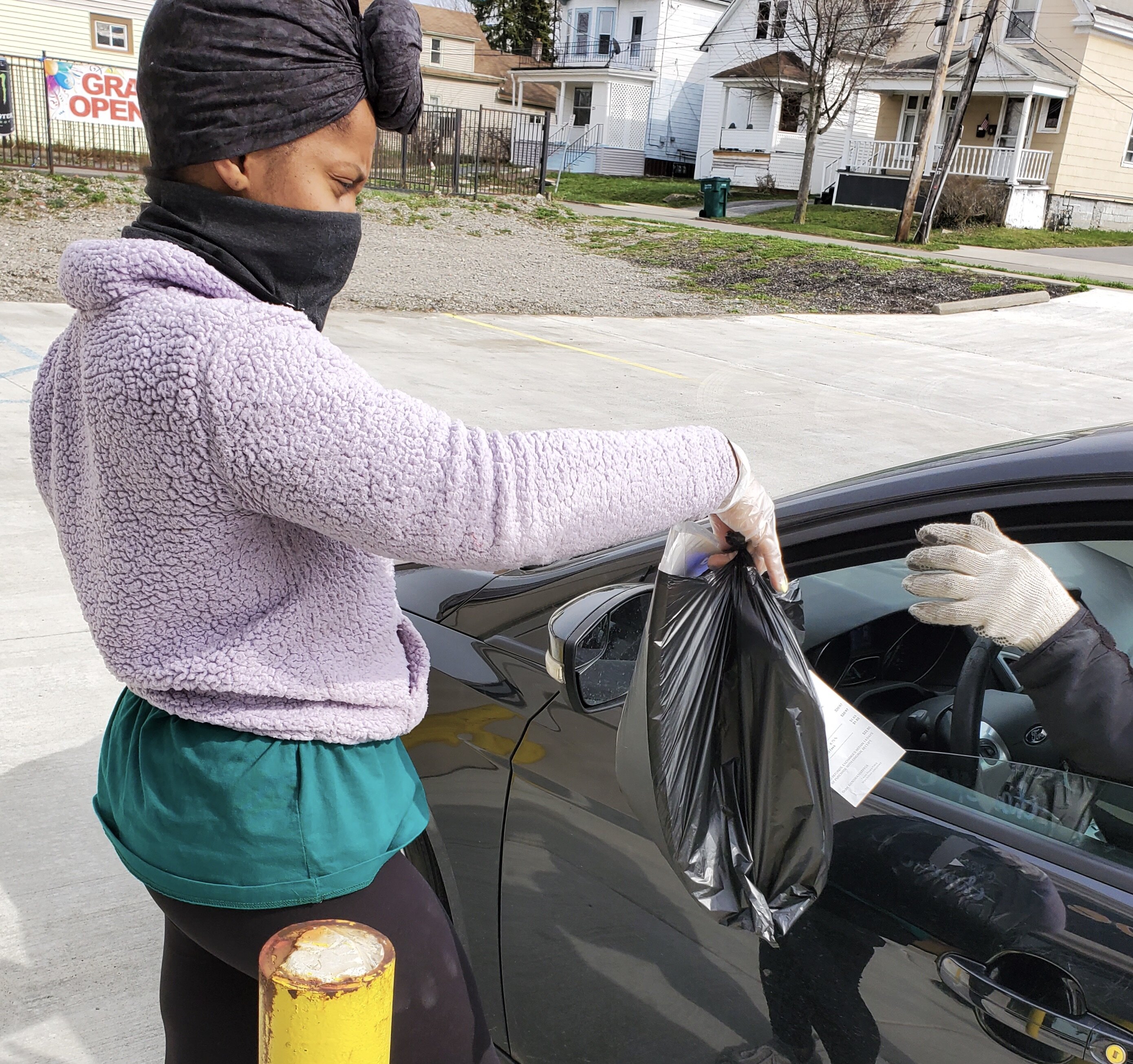 The Hair Hive, which has been designated as an essential business, is offering curbside pickup.
