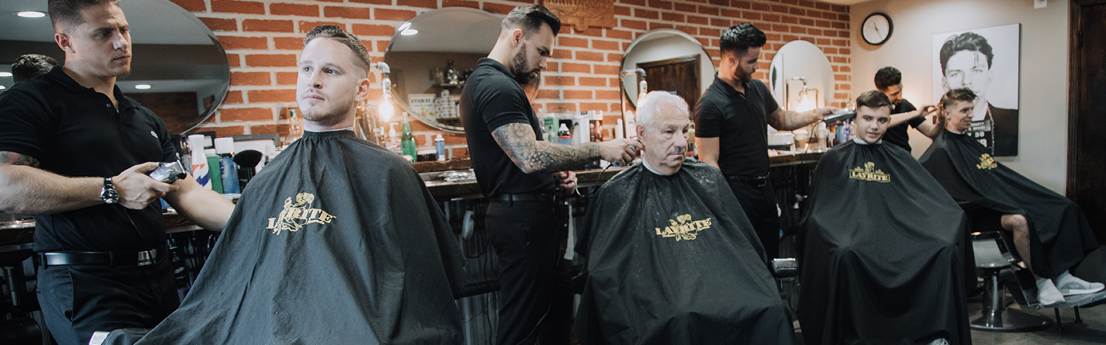 At Jonny the Barber, the clients and their barbers are a "brotherhood."