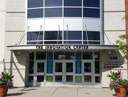 The exterior of Buffalo's Innovation Center