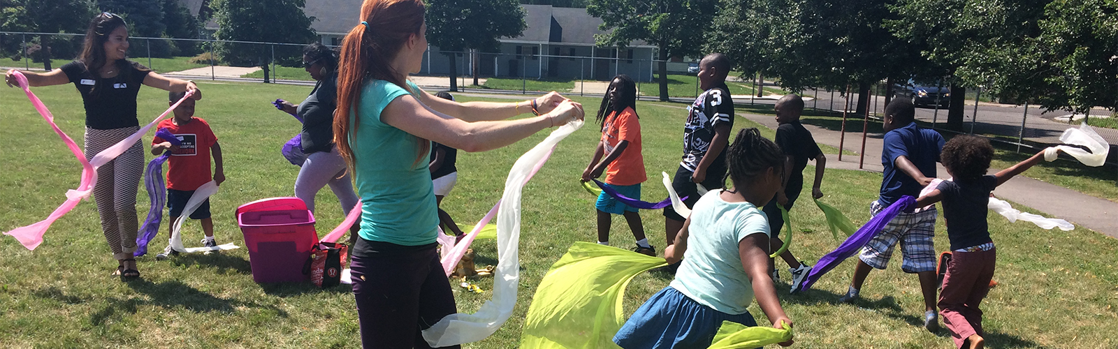 Soul Candy Project’s Mari Irwin helps children in the Buffalo Public Schools learn the art of stress reduction, confidence, and creative expression through the practice of yoga.