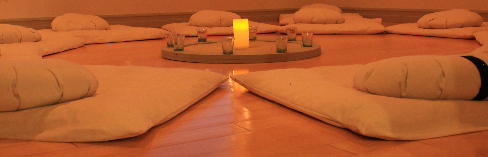 The meditation room at the Creative Wellness Center.