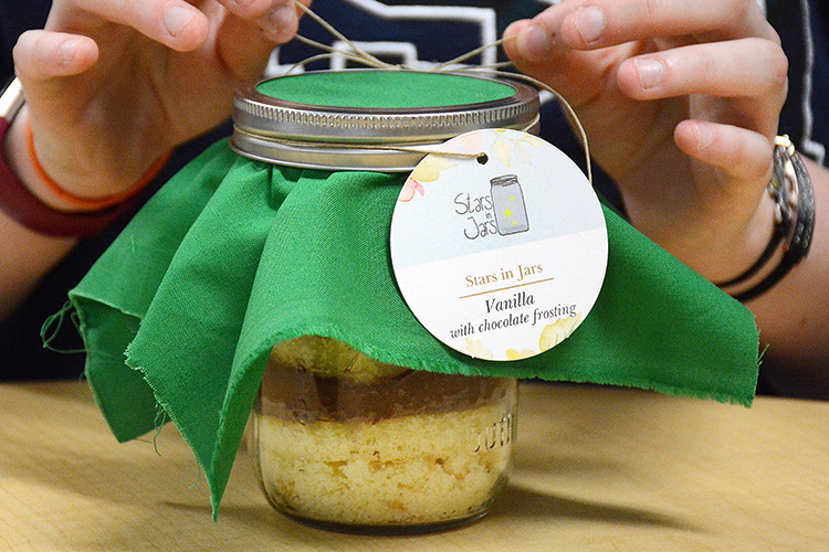 Stars in Jars are single-serving cakes in traditional and seasonal flavor combinations.