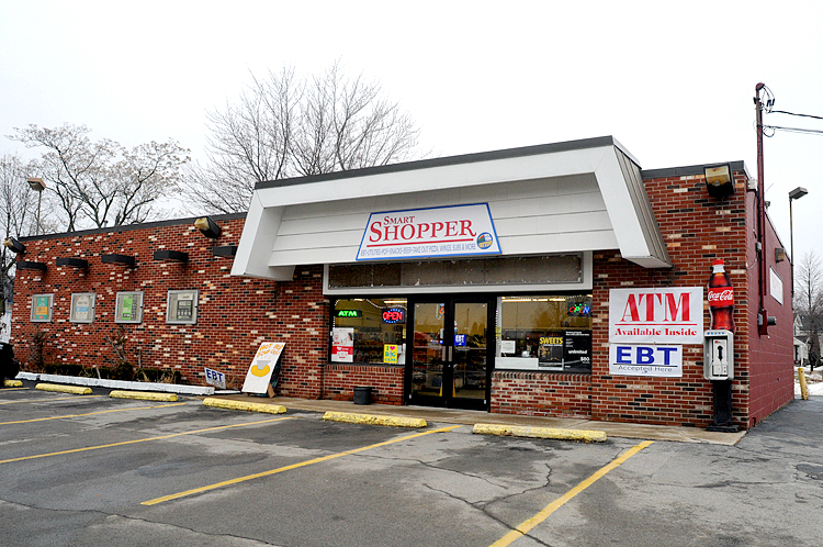 Ivan Rippy renovated a former 7-Eleven chain store into his convenience store, Smart Shopper.