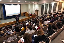 More than 110 individuals have attended each night of the Straight Talk event, hosted by the SBA's Buffalo district office and SCORE's Buffalo Niagara chapter.