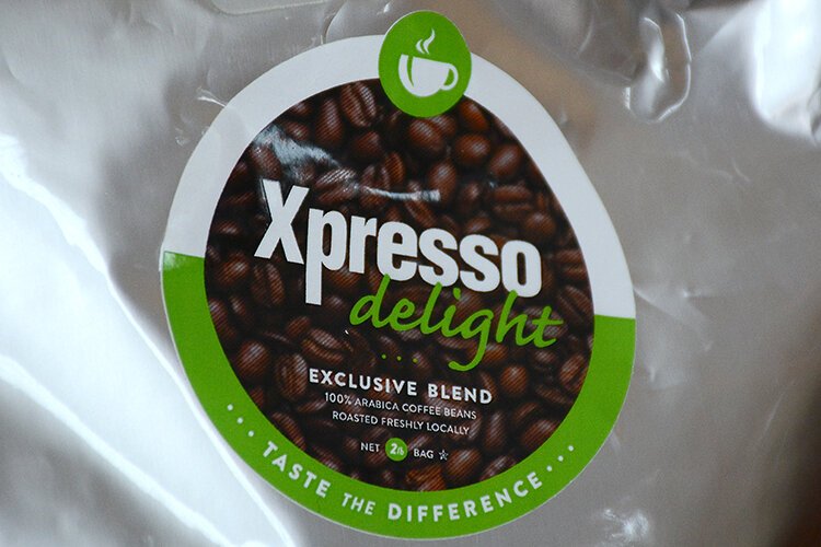  Xpresso Delight’s proprietary 100 percent Arabica coffee blend is drop-shipped fresh to clients weekly.