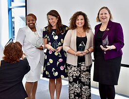 Lisa Kirisits, CPA, right, is on the WBC advisory board and is a recipient of a recent Ignite Award