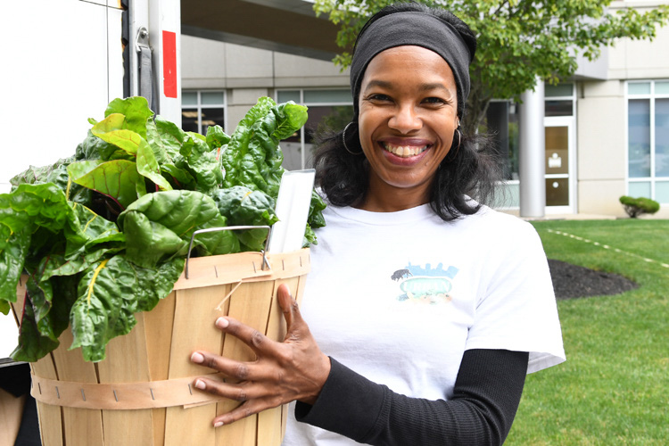 Allison Dehonney of Urban Fruits & Veggies.