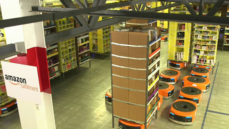 Amazon fulfillment center. Source: Creative Commons