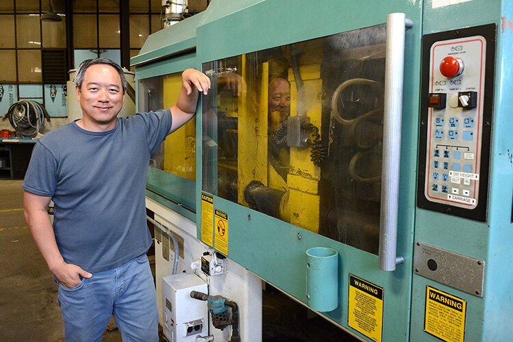 Jim Wei, owner of Avanti Advanced Manufacturing. 