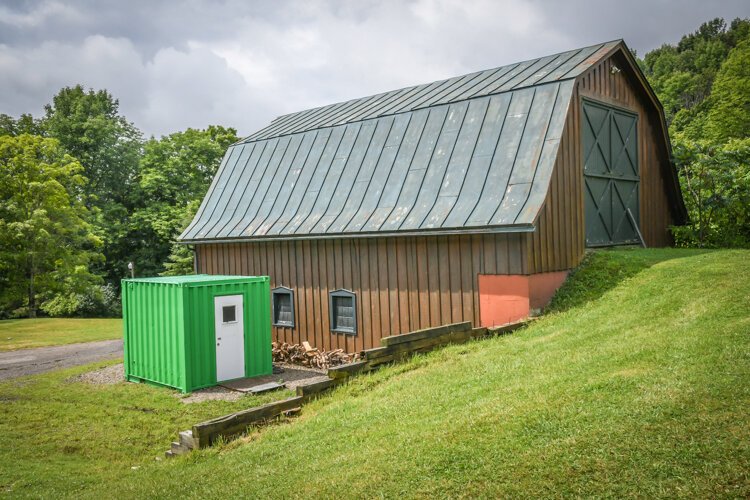 The barn at Castle Campus.