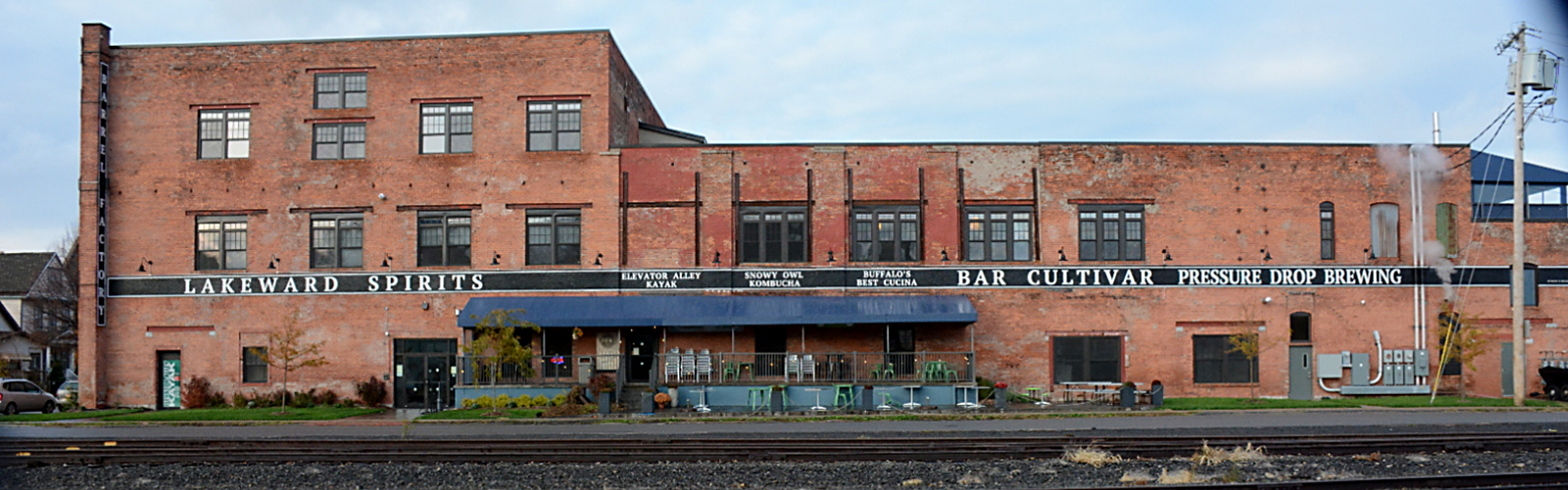 The Barrel Factory, a former 43,000-square-foot factory, has been readapted to house six separate businesses while also featuring seven lofts for tenants on the top floor. 