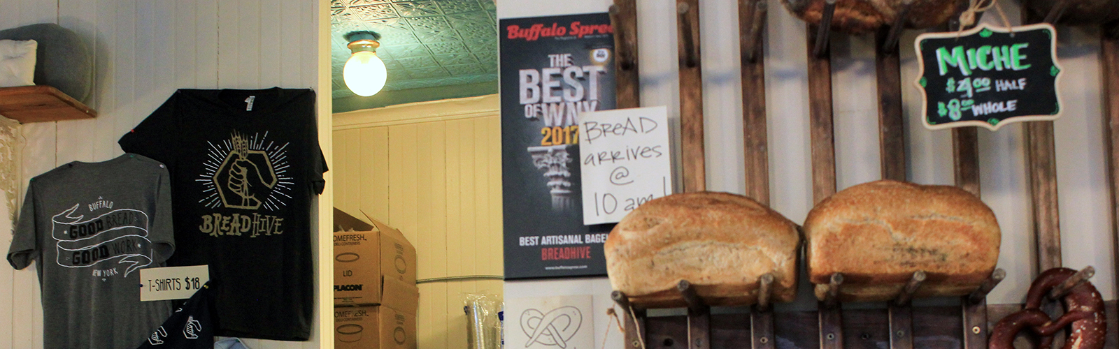 The BreadHive Bakery and Café is a staple of Buffalo's West Side.