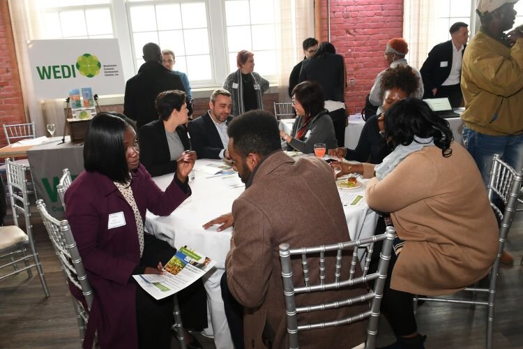 Roundtable discussions with providers helped underserved entrepreneurs find information on how to get capital for their businesses.