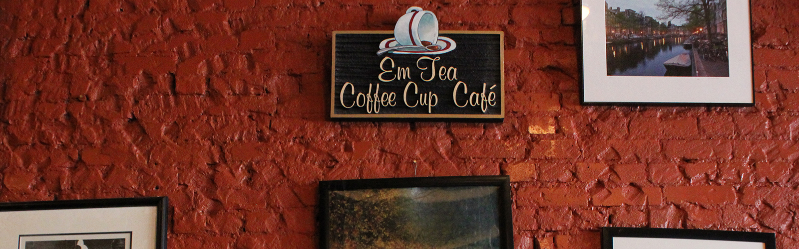 EmTea Coffee Cup Café is a quaint and inviting place for the community.