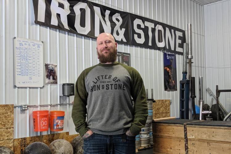 Iron & Stone Strength owner Eric Cedrone.