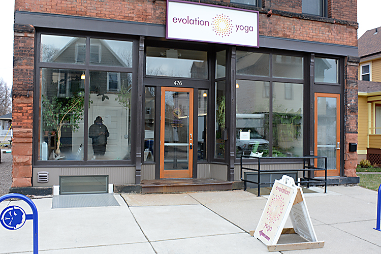 Evolation Yoga at 476 Rhode Island St. in Buffalo.