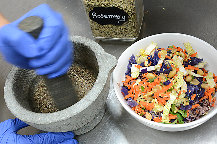 A Southwest salad from Food Nerd.