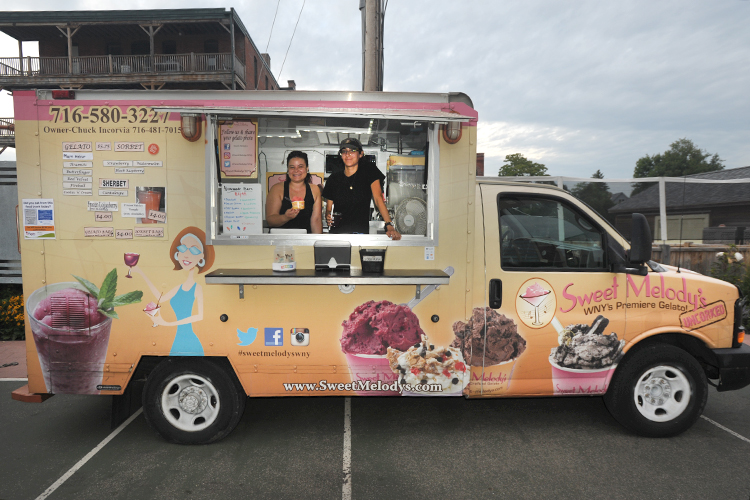 Sweet Melody’s serves sweet treats at events and locations around Buffalo, including Larkin Lunch, Flying Bison Brewery, and First Niagara Center Lunch.