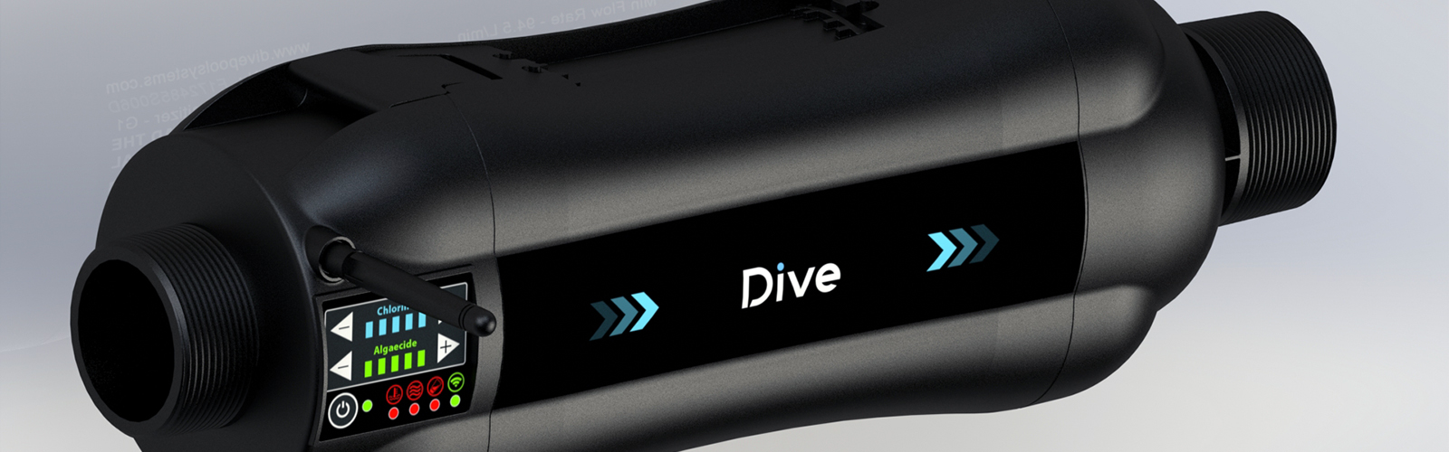 Formarum’s Dive Smart Sanitizer is a self-powered device that drastically simplifies pool operations for owners.