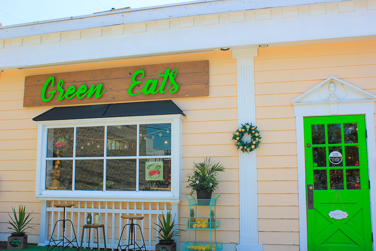 Green Eats Kitchen & Juice Bar, in Orchard Park, N.Y., offers cold-pressed juices and nutritious meal options. 