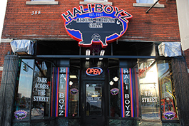 Hali Boyz Mexican-American Grille is located on 388 Amherst St. on the West Side of Buffalo, N.Y.