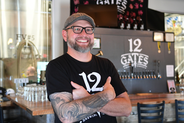 12 Gates Brewing Company Brewmaster Scott Shuler