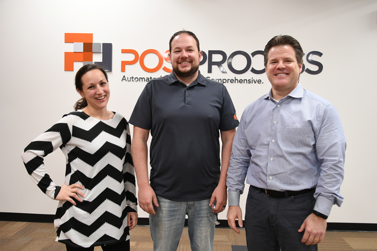 PostProcess Team Members Diana Robbins, Daniel Hutchinson, and Jeff Mize