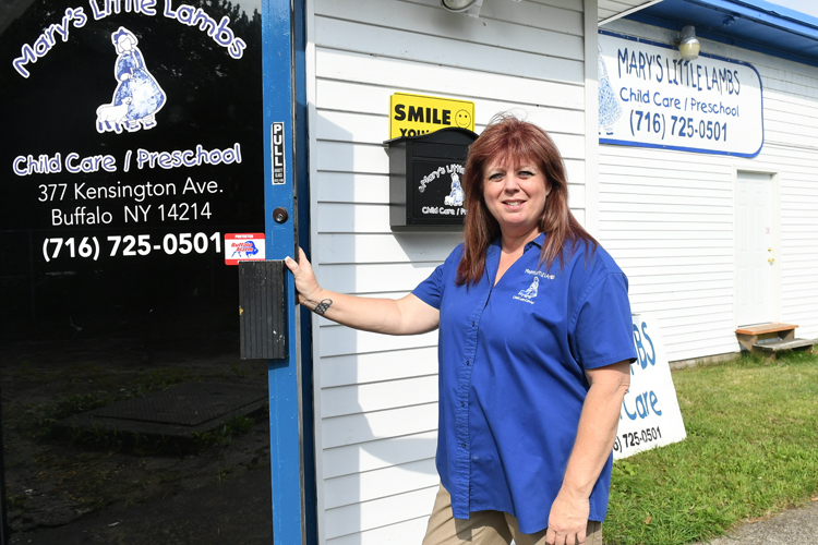 Mary Goodwill, owner of Mary's Little Lambs