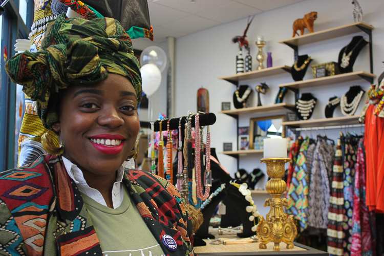 Phylicia Dove is the owner of Black Monarchy on 527 W. Utica St. in Buffalo.