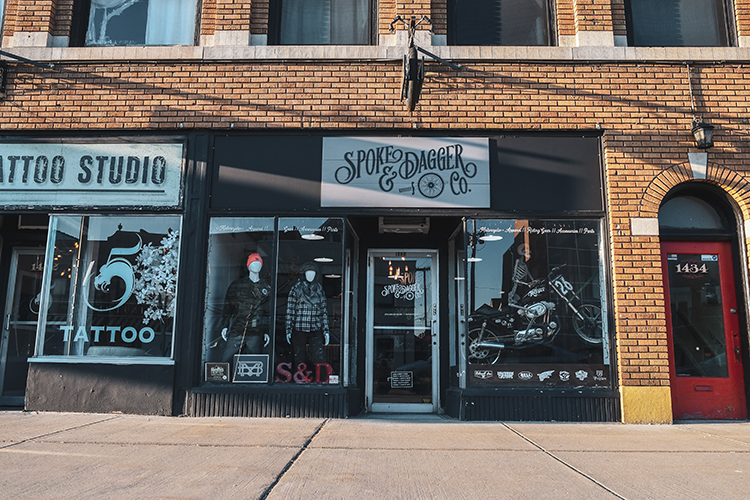 Spoke & Dagger Co. is located at 1434 Hertel Ave., in Buffalo.