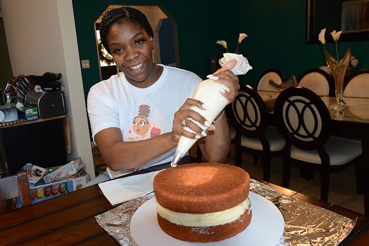 Ashawnta Adams attended PathStone’s Business Development Workshop to help launch her baking business.