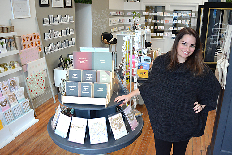Alyson O’Connor’s shop, Rust Belt Love, specializes in Buffalo-related gifts and curiosities.