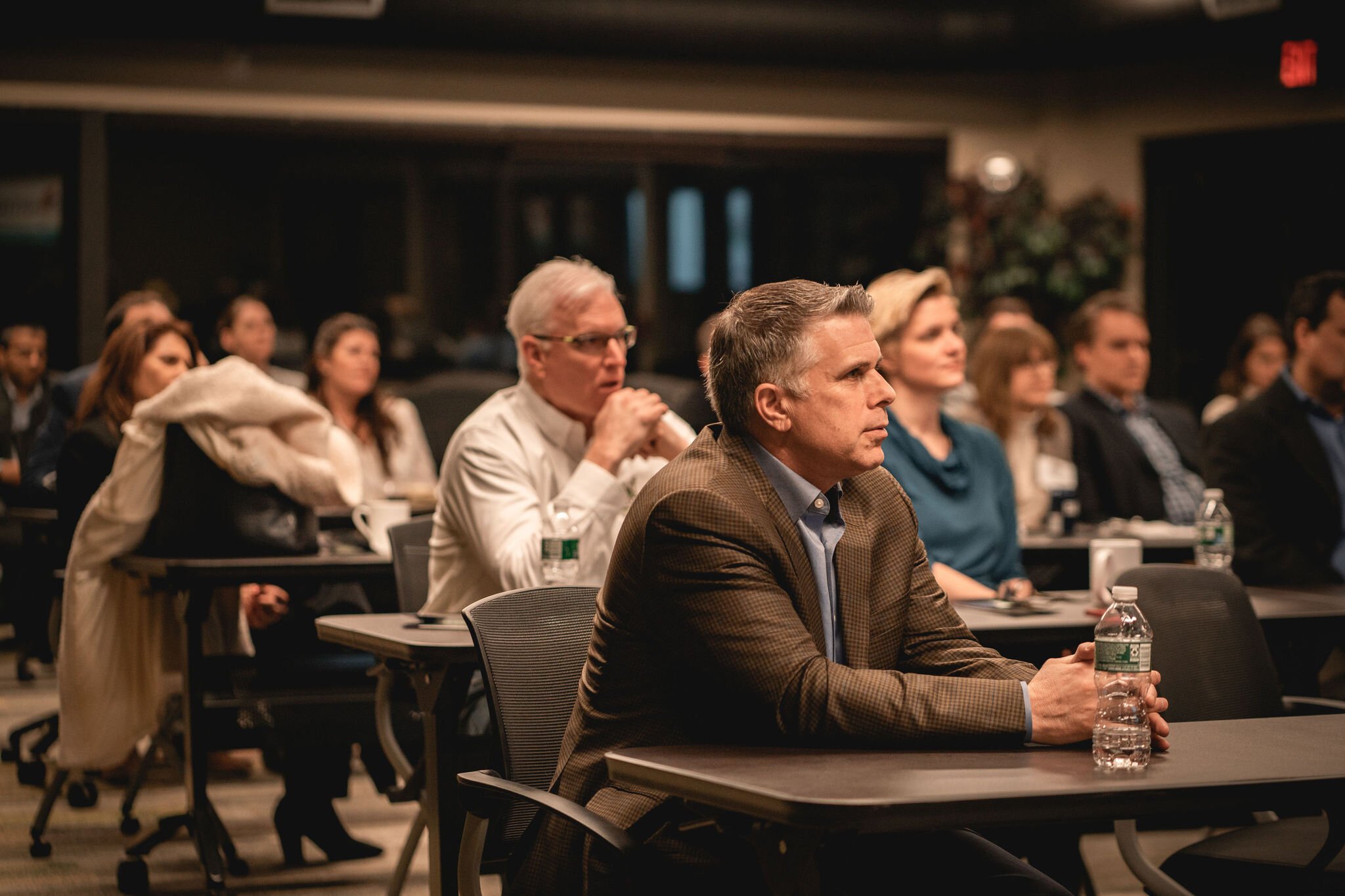 Steve Nicosia at a Launch NY event for investors