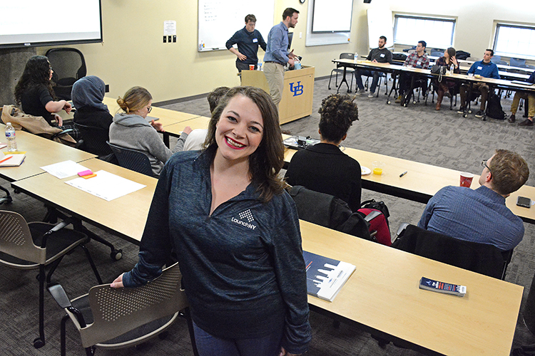 WNY Prosperity Fellowship alumni board member Celine Keefe.